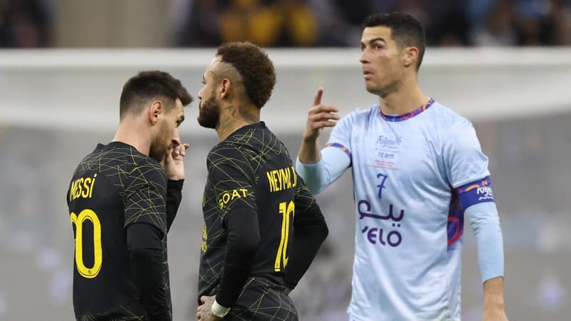 PSG-Riyadh Season Team: Ronaldo, Messi, Neymar et Mbappé assurent le show, le PSG victorieux et sans blessés