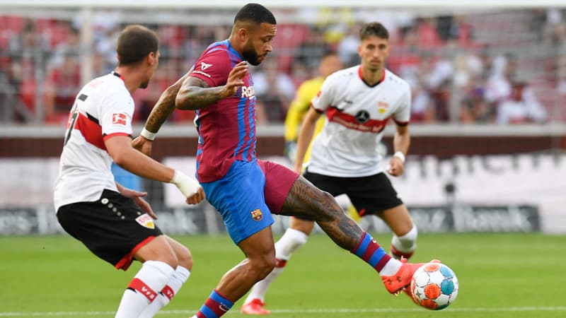 Barça: Depay claque un golazo en amical face à Stuttgart