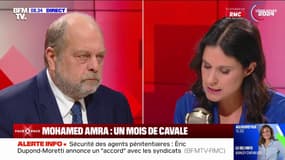 Téléphones en prison: "Il faut une modification législative" sur les fouilles au parloir, estime Éric Dupond-Moretti