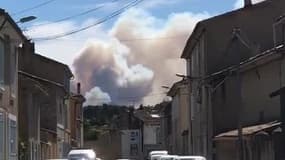 Vaucluse : feu de forêt à La Bastidonne - Témoins BFMTV