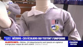 733 enfants scolarisés dans quatre écoles de Béziers testent le port de l'uniforme