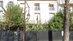 L'ambassade de Jordanie à Neuilly-sur-Seine. 
