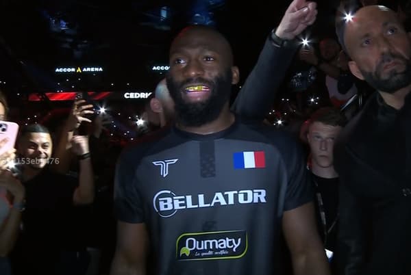 Entrée de Cédric Doumbé à Bercy, le 17 mai 2024