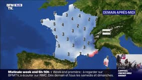 La météo pour ce samedi 9 janvier 2021