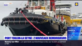 Var: deux nouveaux remorqueurs au port de Toulon La Seyne