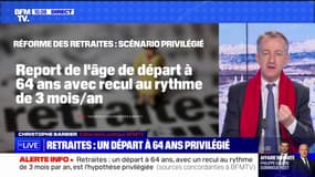 Retraites: un départ à 64 ans, avec un recul au rythme de 3 mois par an, est l'hypothèse privilégiée