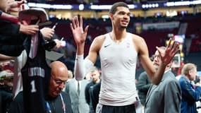 Victor Wembanyama dans la nuit du 28 au 29 décembre avec les San Antonio Spurs contre Portland