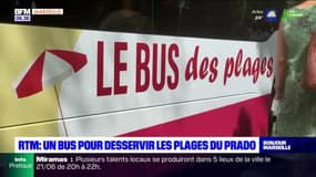 Marseille: un bus des plages relie le rond-point du Prado à la statue du David