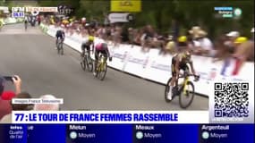 Seine-et-Marne: le Tour de France Femmes fait un retour triomphal