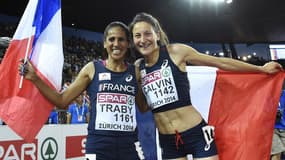 Clémence Calvin et Laila Traby 