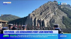 Sisteron: les gendarmes font leur rentrée