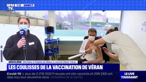 "Il y a un certain stress": l'infirmière qui a vacciné Olivier Véran témoigne sur BFMTV