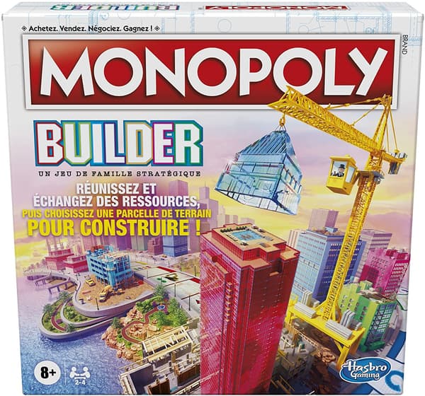 Le Monopoly Buider, nouvelle version du classique des jeux de société.