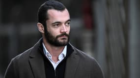 Louis Sarkozy le jour de l'incarcération à la Santé de son père Nicolas Sarkozy, le 21 octobre 2025