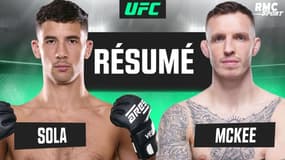 UFC Paris :  La guerre Sola-Mckee se termine par un TKO