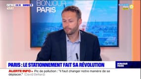 Paris: David Belliard, adjoint aux mobilités, souhaite "favoriser le stationnement en sous-sol"
