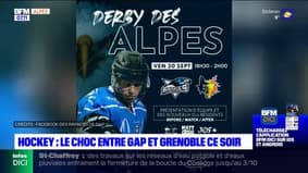 Hockey: le choc entre Gap et Grenoble ce vendredi soir