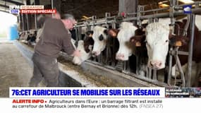 "Aidez mon papa avant que je le perde": en Normandie, un agriculteur se mobilise sur les réseaux sociaux pour alerter sur ses conditions de travail  