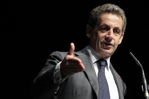 Nicolas Sarkozy le 22 avril 2015 à Nice Nicolas Sarkozy le 22 avril 2015 à Nice