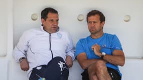 Laurent Labit et Fabien Galthié en 2014