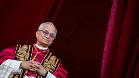 Le pape Léon XIV au Vatican le 8 mai 2025