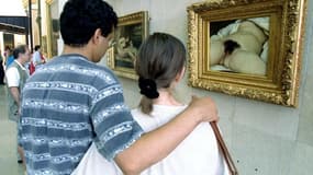 Le tableau <i>L'Origine du monde</i>, de Gustave Courbet, est exposé depuis 1995 au musée d'Orsay à Paris.