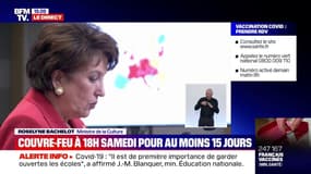 Roselyne Bachelot: "Nous prolongerons les dispositifs spécifiques qui ont été mis en place pour la culture"