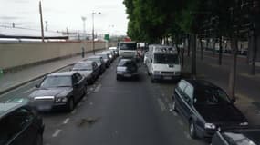 Rue d'Aubervilliers, à Paris, dans le XIXe, où un dealer a été interpellé dans son véhicule.