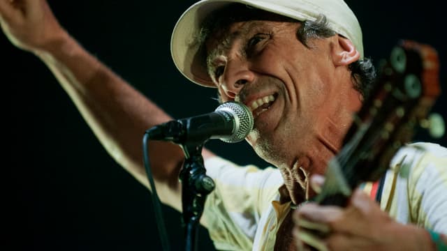 Manu Chao en concert en Espagne, le 30 août 2015