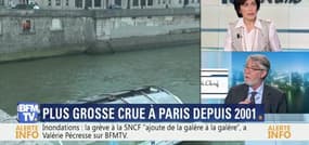 Jean-Louis Caffier face à Colombe Brossel: Paris fait face à sa plus grosse crue depuis 2001