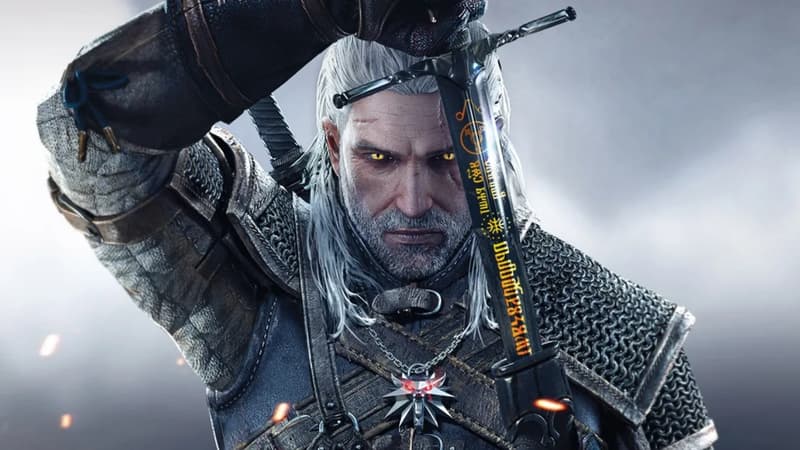 Geralt, le personnage principal de The Witcher 3 - Wild Hunt.