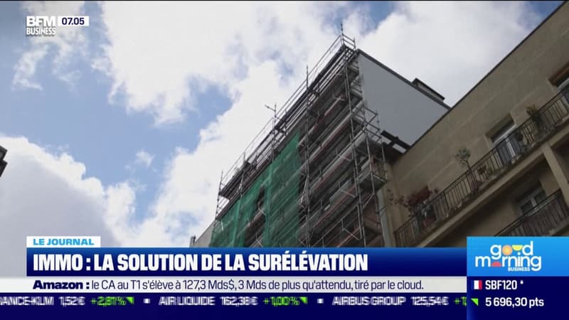 Immobilier: la solution de la surélévation pour rénover énergétiquement les immeubles