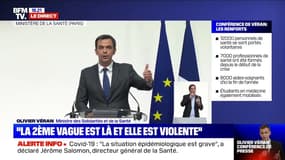 Olivier Véran sur le confinement: "Si nous n'avions rien fait, il y aurait eu quelque 9000 malades atteints du coronavirus à la mi-novembre dans les réanimations"
