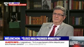 Jean-Luc Mélenchon, à propos de Marine Le Pen: "Elle porte une vision de la France [...], ce n'est pas la France républicaine"