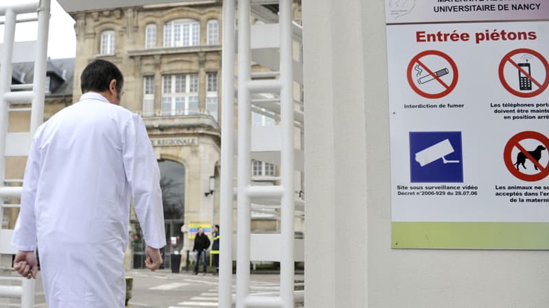 La maternité de Nancy où le nourrisson avait été enlevé, mardi 18 décembre.