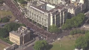 Ce samedi, des milliers de personnes ont défilé à Londres contre le racisme 