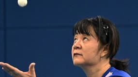 La pongiste chilienne Zhiying Zeng en 2024.