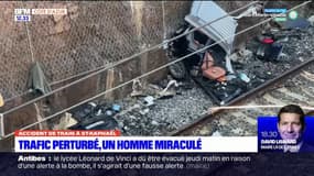 Accident entre une voiture et un train à Saint-Raphaël: le trafic perturbé, l'automobiliste miraculé
