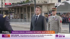 Consultations d'Emmanuel Macron: l'ensemble des partis conviés à l'Élysée sauf le RN et LFI