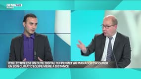 Kamel Dinar (iCollective) : iCollective est un outil digital qui permet au manager d'assurer un bon climat d'équipe même à distance - 01/01