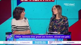 RMC s’engage pour vous : Chloé, lauréate d'un grand jeu Leclerc, attent son gain - 18/11