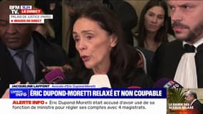 Éric Dupond-Moretti relaxé: "C'est la victoire de la séparation des pouvoirs", selon son avocate 