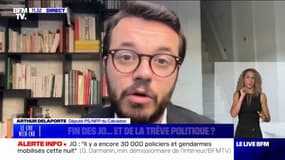 Arthur Delaporte (député PS/NFP) du Calvados: "Nous considérons que le chef de l'État n'a pas d'autre choix que de nous appeler à Matignon"
