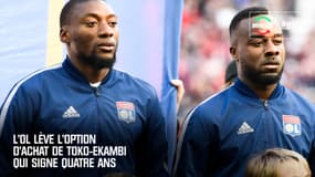 Option d'achat levée par l'OL pour Toko-Ekambi qui signe 4 ans 
