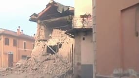 La petite ville de Norcia, dans le centre de l'Italie, touchée par un nouveau tremblement de terre le 30 octobre 2016