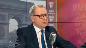 Richard Ferrand sur BFMTV et RMC, le 2 avril. 