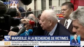 Marseille: Gaudin assure que "la ville fera tous les efforts nécessaires pour reloger les habitants"