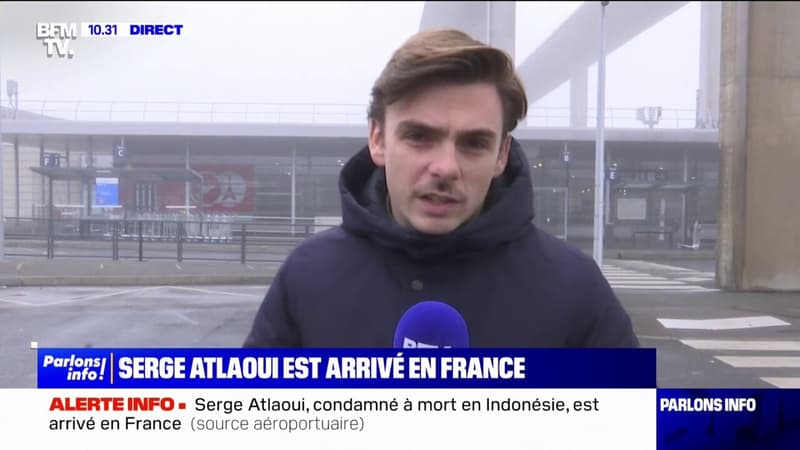 Le Français Serge Atlaoui, condamné à mort en Indonésie, a atterri ce mercredi à l'aéroport Paris-Charles de Gaulle