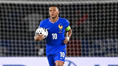 Kylian Mbappé lors de France-Islande, le 9 septembre 2025.