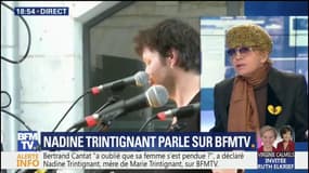 Bertrand Cantat "est un tueur, que les gens n'oublient pas ça", lance la mère de Marie Trintignant